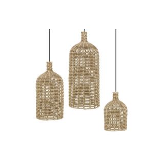 Grand Abat-jour En Corde Naturel