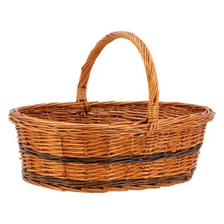 Panier Lucette En Osier Buff Bas