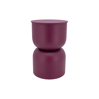 Bout De Canapé En Métal Ubu Violet/cassis