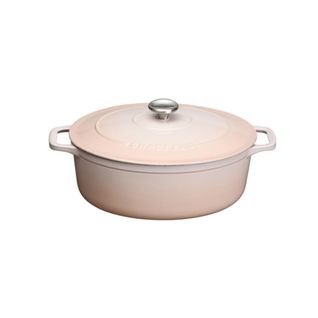 Cocotte Ovale En Fonte 33cm Champagne - Puc473301a