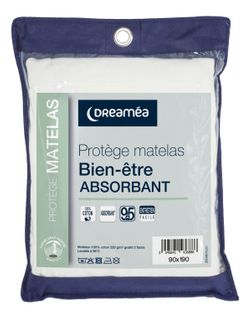 Protège matelas 90x190 cm DREAMEA BIEN-ETRE