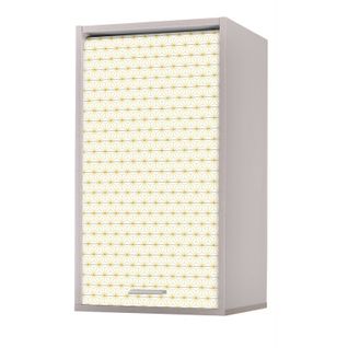 Meuble Cuisine Alu 40x72 Face Imprimée - Coloris Rideau: Ciel Étoilé Jaune 520