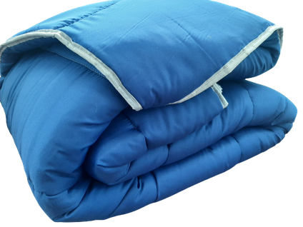 Couette Légère Bleue - 2 Personnes 220x240 - 300grs