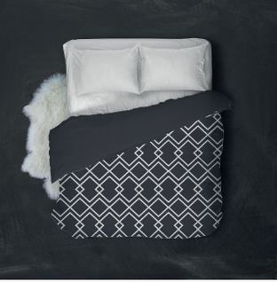 Couette Tempérée Imprimé Indu15/non Tissé Blanc- 2 Personnes 240x260- Mi Saison