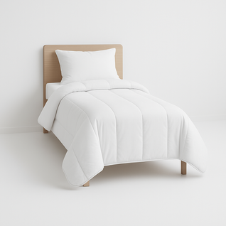 Couette Légère Microfibre - 1 Personne 140 X 200 - Spécial Été