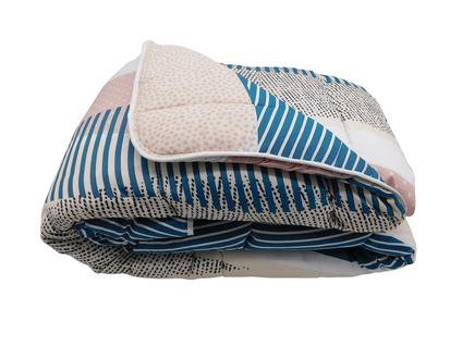 Couette Tempérée Imprimée Ista - 2 Personnes 220 X 240 - Mi Saison - Mortreux