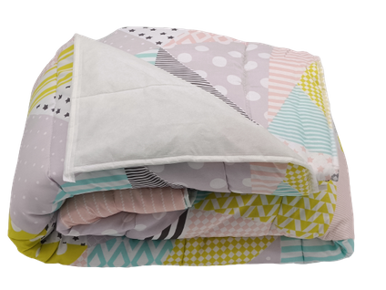 Couette Légère Imprimée/non Tissé Blanc - 1 Ou 2 Personnes 200x200 - Legere