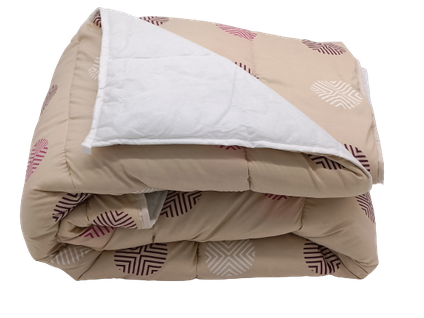 Couette Légère Imprimée/non Tissé Blanc - 1 Ou 2 Personnes 200x200 - Legere