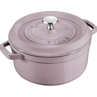 Cocotte 20 Cm, Rond(e), Fleur De Cerisier, Fonte