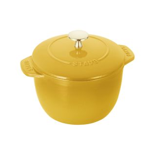 Cocotte à Riz 16 Cm, Rond(e), Citron, Fonte