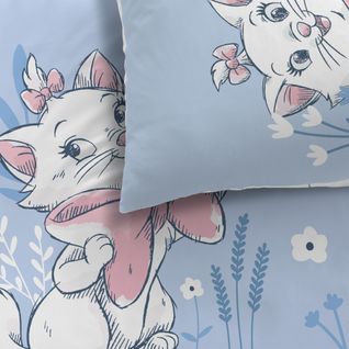 Parure De Lit Imprimée 100% Coton, Disney Home Les Aristochats Spring