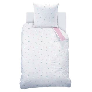 Parure De Lit Avec Drap Housse, Stitch Stripe