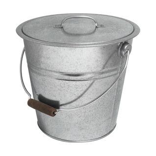 Seau Avec Couvercle En Acier Galvanisé 10l - 040125