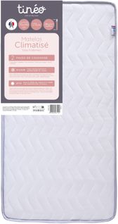 Matelas Bébé Climatisé Compressé - 70 X 140 Cm - Epaisseur 11 Cm -