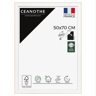 Cadre Photo Newton Brut 50x70 Cm Bois Brut Résine Recyclée