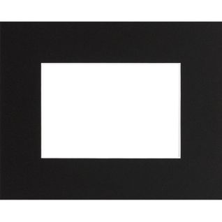 Passe-partout Epais Noir 50x70 Cm Ouverture 40x50 Cm Noir