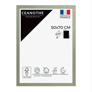 Cadre Photo Karma Tilleul 50x70 Cm Verre Acrylique