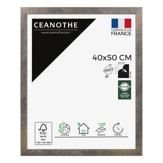 Cadre Photo Alizée Brun 40x50 Cm Brun Résine Recyclée