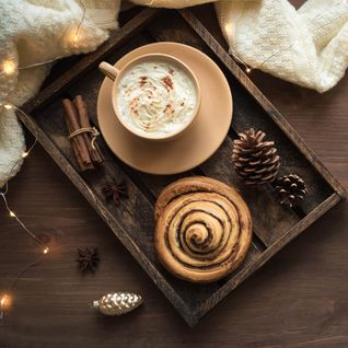 Tableau Sur Toile Pause Sucrée 65x65 Cm