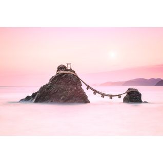 Tableau Sur Toile Horizon Mirage 45x65 Cm