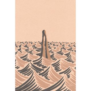 Tableau Sur Toile Illustration Champs Motifs 30x45 Cm