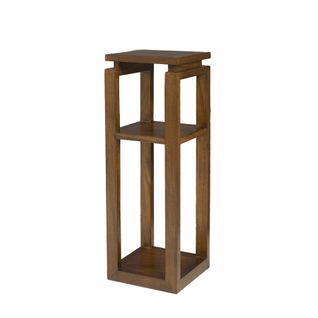 Eden - Sellette Marron 3 Niveaux Bois Mindi