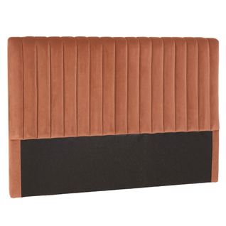 Arthur - Tête De Lit Rembourrée Pour Lits 140/160cm Velours Orange