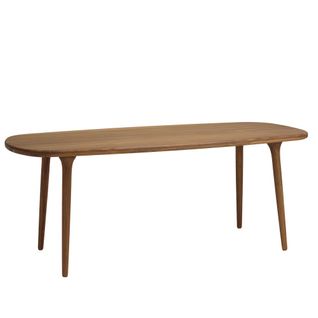 Vick - Table De Jardin En Bois D'angélique Huilé 200x90cm