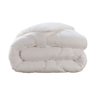 Couette Protection Active Anti-acariens Végétal Temperee 240 X 260 Cm Blanc