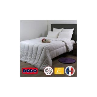 Couette Temperee 300g/m2 Anti-acariens Niagara 240x260 Cm Blanc