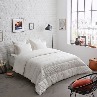 Couette Aero Soft Tempérée 200 X 200 Cm Blanc