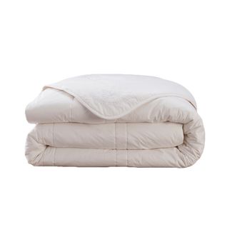 Couette Garnissage 100% Soie Temperee 220 X 240 Cm Blanc