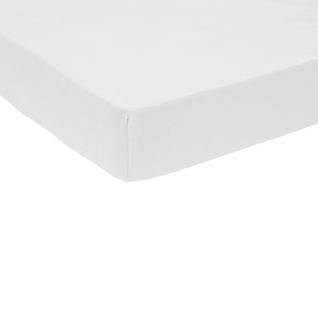 Drap Housse Bébé Confort Jersey Coloris Blanc 70 X 140 Cm Blanc