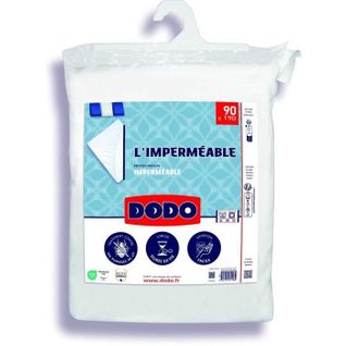 Protege Matelas Imperméable - 90x190 Cm - Coton/polyester - Anti Punaise De Lit