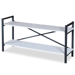 Meuble TV Design "sicaret" 120cm Blanc Mat