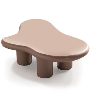 Table Basse Forme Nuage Valdo 69x100cm Taupe