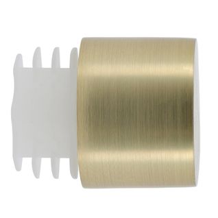 2 Embouts De Tringle Bouchon D28 Mm - 28 Mm - Doré Mat