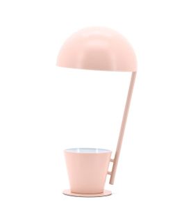 Lampe Pretty  Rose, Métal, Diam. 20 Cm, Ampoule LED E14