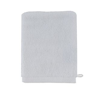 Gant De Toilette En Coton Blanc 16x21
