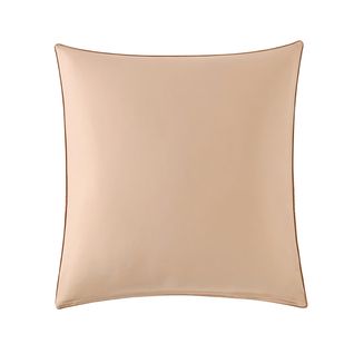Taie D'oreiller En Percale De Coton Beige 65x65
