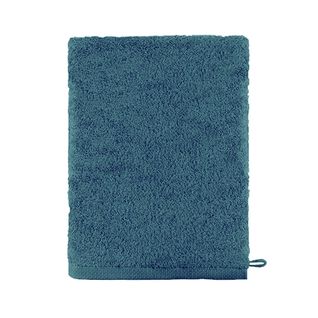 Gant De Toilette En Coton Emeraude 16x21