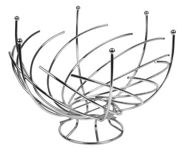 Corbeille à fruits Ø.30,5 cm  Gris