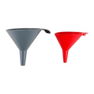 Lot de 2 entonnoirs  Gris / Rouge