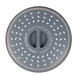 Couvercle à micro-ondes  Gris