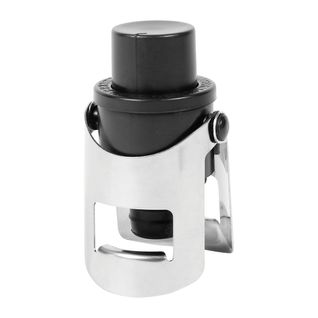 Bouchon à champagne  Inox / Noir