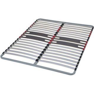 Sommier Optizones 160 X 200 - Cadre à Lattes - 5 Zones De Confort