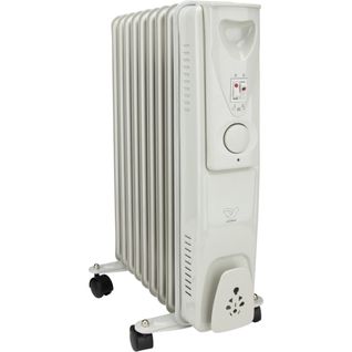 Radiateur Mobile Bain D'huile 2000w - Blanc