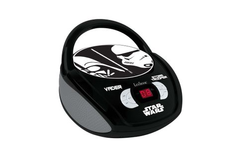 Lecteur Cd Portable Avec Prise Micro Star Wars