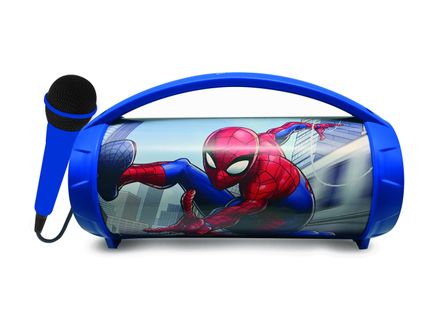 Enceinte Bluetooth Sans-fil Lumineuse Avec Micro Spider-man