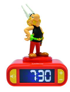 Réveil Avec Veilleuse Astérix En 3d